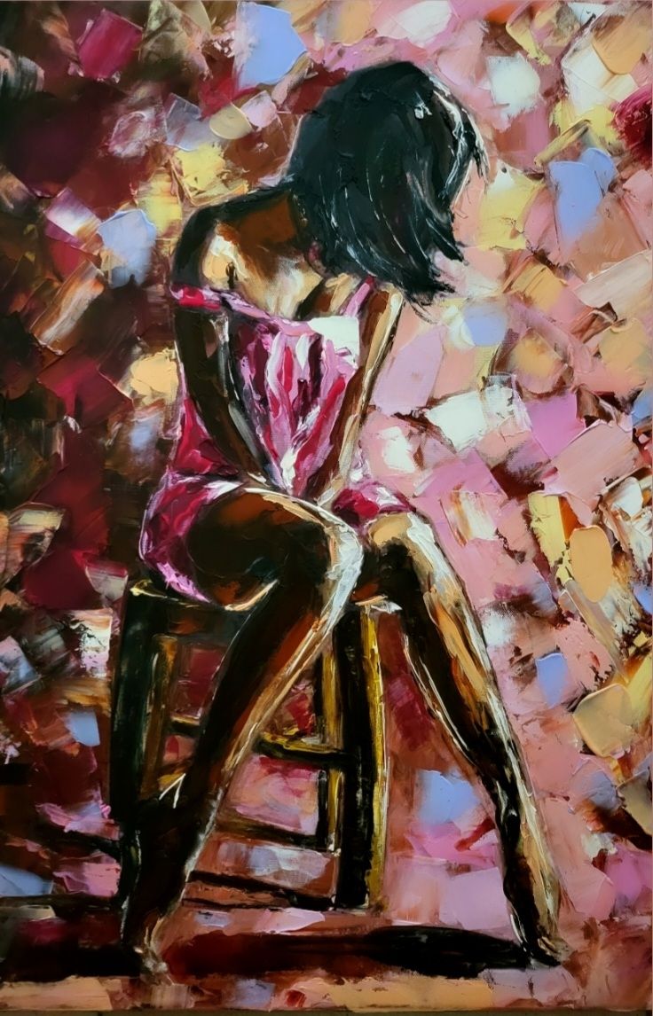 ArteDiAlina.com painting: Je te pardonne